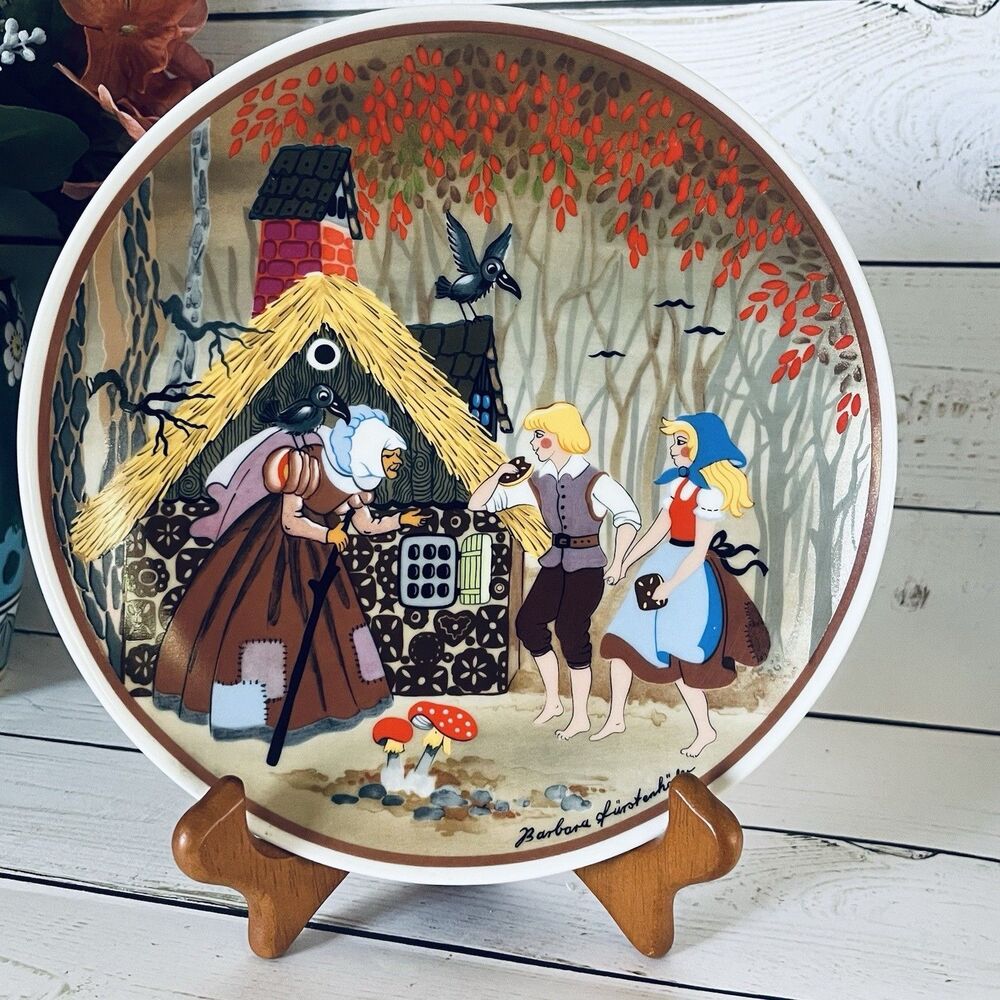 Barbara Furstenhofer Fairy Tale Collective Series 8”Dia Hansel Und Gretel Signed